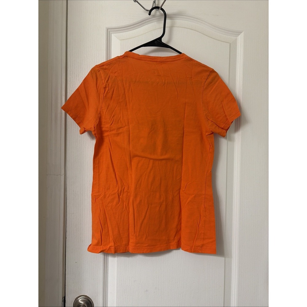 Women's Philadelphia Flyers Fanatics Orange Primary Logo Team V-Neck Size Medium - Picture 5 of 5